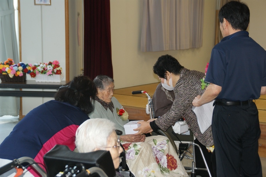 令和3年度敬老祝賀会
