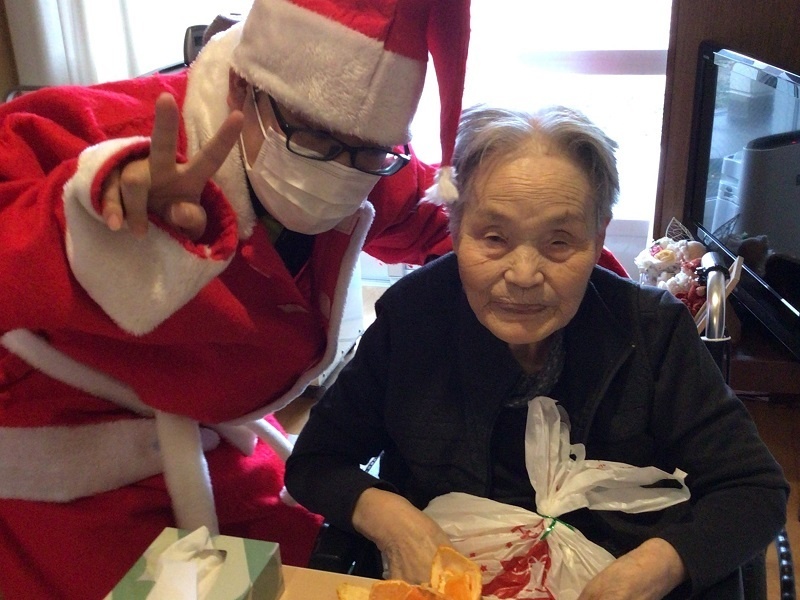 サンタさんがやってきた！