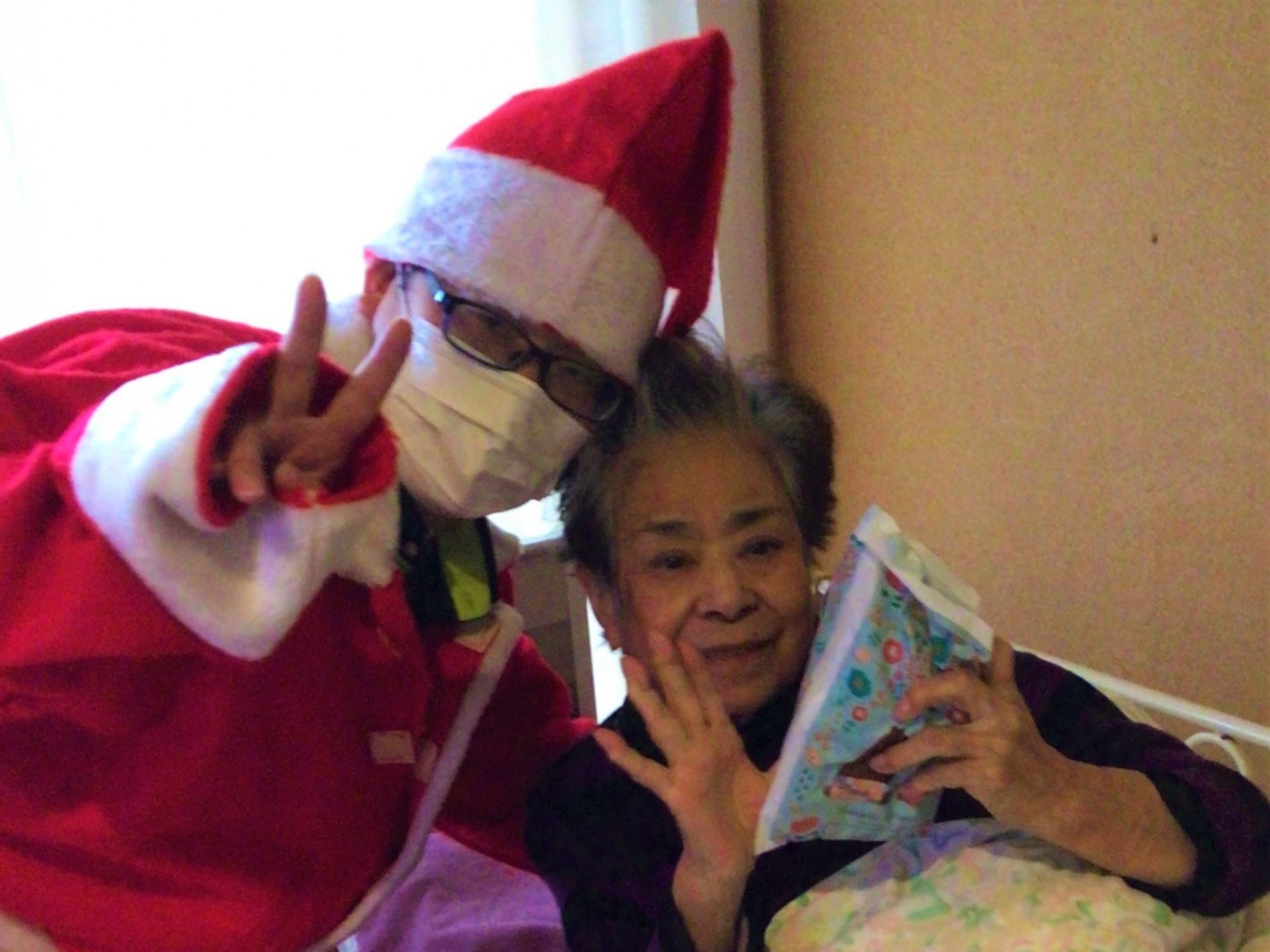 サンタさんがやってきた！