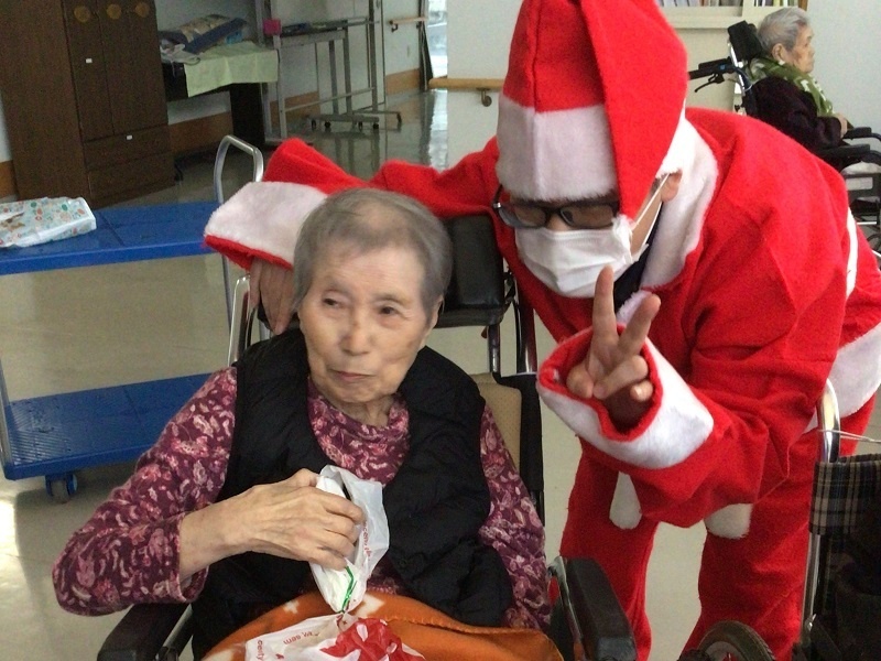 サンタさんがやってきた！