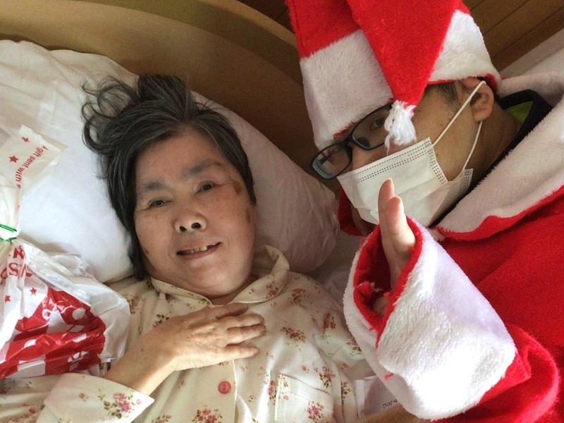 サンタさんがやってきた！