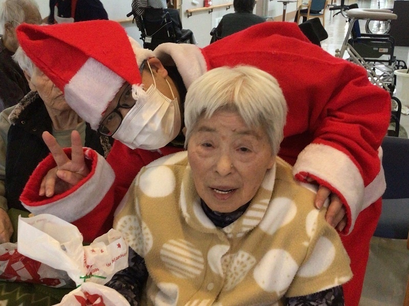 サンタさんがやってきた！